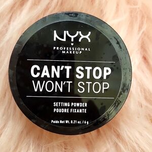 Brand New NYX CAN'T STOP WON'T STOP SETTING POWDER
